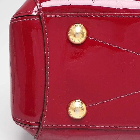 Louis Vuitton Magenta Monogram Vernis Montaigne BB Bag - Picture 4 of 12